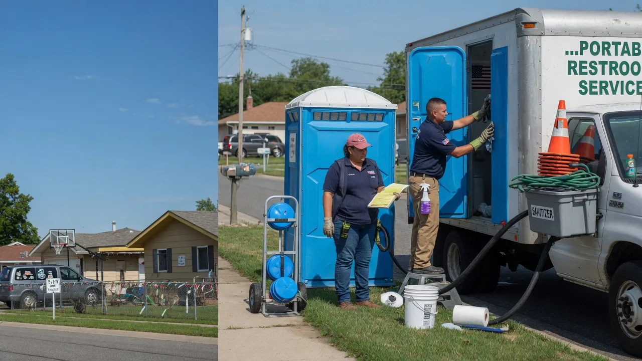 Porta Potty Rental in Van Meter, IA near me